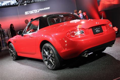 2015 Mazda MX 5 Miata 25th Anniversary Edition Debuts In New York Live