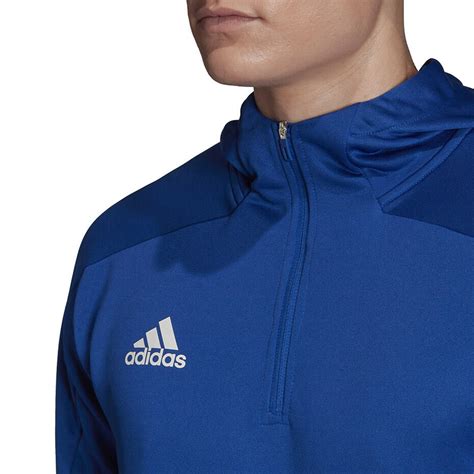 Bluza M Ska Adidas Condivo Track Hood Niebieska Ek Mount Everest