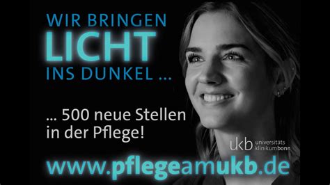 Wir Bringen Licht Ins Dunkel Pflege Am Ukb Youtube