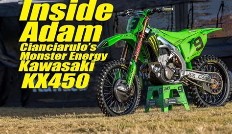 Inside Adam Cianciarulo S Monster Energy Cup Winning Kx Dirt Bike