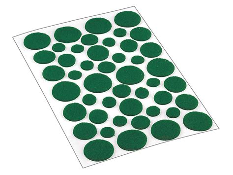 Self Adhesive Felt Surface Protection Pads Assorted Sizes 46 Count