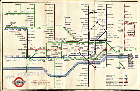 Schematic Map London Underground Tube Map London Underground Map ...