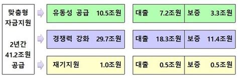 보도자료 자영업자·소상공인에 대한 맞춤형 금융지원 2년간 412조원 규모의 신규 정책자금 공급 네이트 뉴스