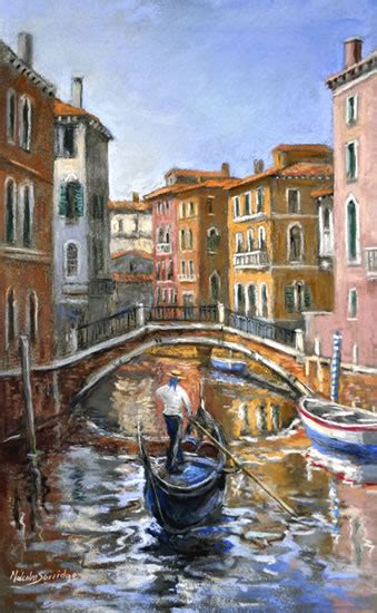 Venice – Canal – Reflections – Italy – Malcolm Surridge – Artist ...