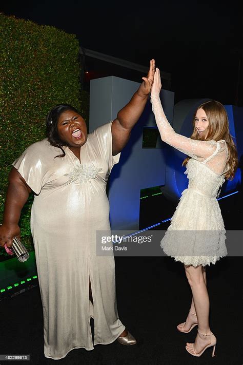 Actresses Gabourey Sidibe And Taissa Farmiga Attend The Fox And Fxs