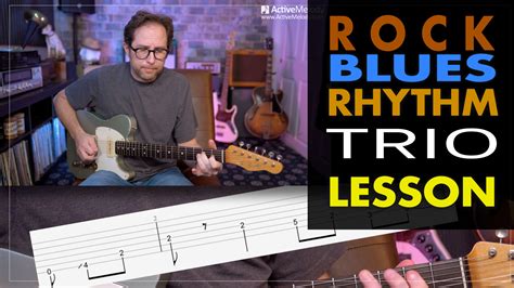 Rhythm Guitar Lesson Rock Blues Rhythm In A Trio Using The Call