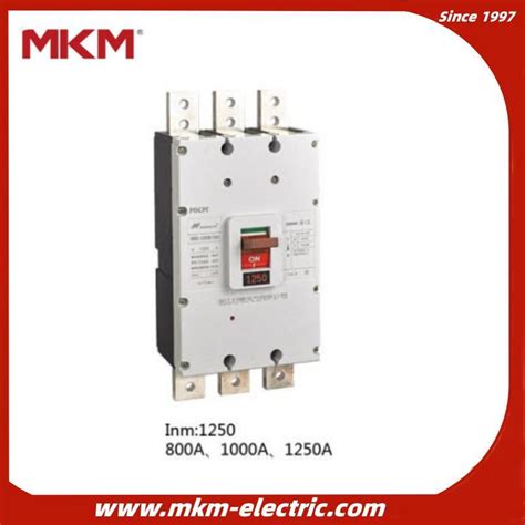 CE CB Motor Approved 1250A MCCB Moulded Case Circuit Breaker China