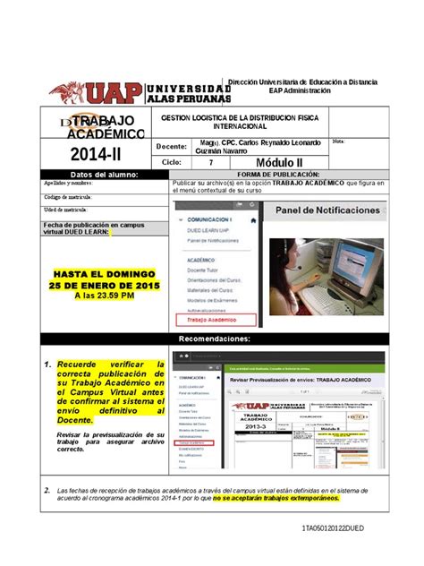 Pdf Ta Gesti N Log Stica De La Distribuci N F Sica Internacional