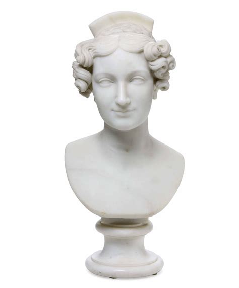 Busto Muliebre Marmo Bianco Scultore Neoclassico Del Xix Secolo Asta