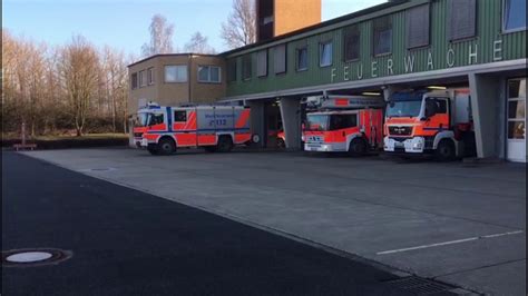 Wachausfahrt Alarm W Hrend Jf Wachf Hrung L Schzug Werkfeuerwehr