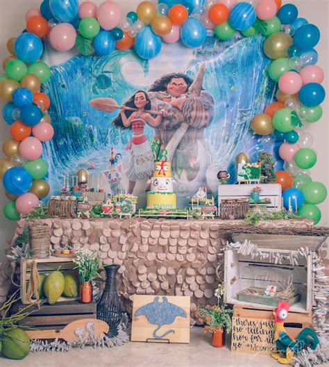 Kara's Party Ideas Perfect Moana Birthday Party | Kara's Party Ideas