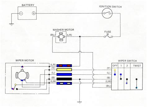 Boat Wiper Motor Wiring Diagram