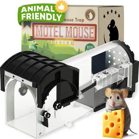 Motel Mouse Humane Mouse Traps For Indoor Outdoor Easy To Use Easy