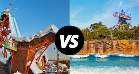 Which Disney Water Park Should You Visit Blizzard Beach Or Typhoon