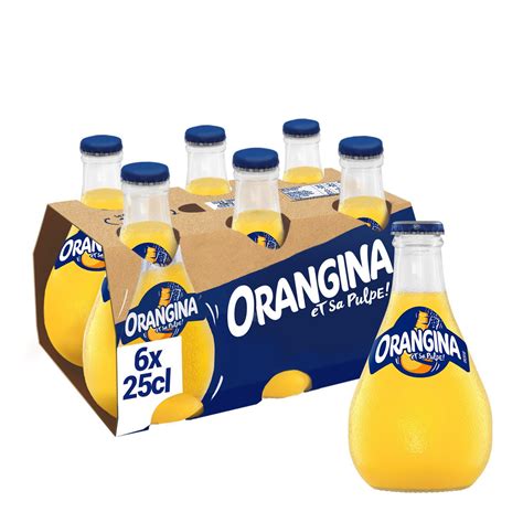 Soda à L Orange Orangina Le Pack De 6 Bouteilles De 25cl à Prix Carrefour