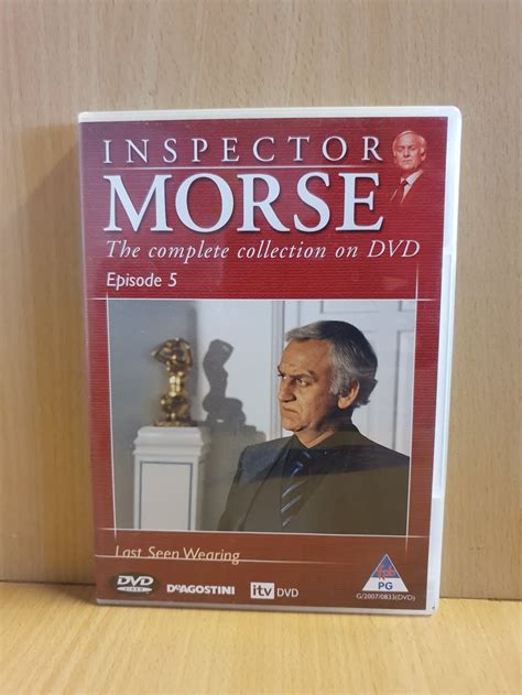 Tv Series Inspector Morse Last Seen Wearing Dvd Was Listed For