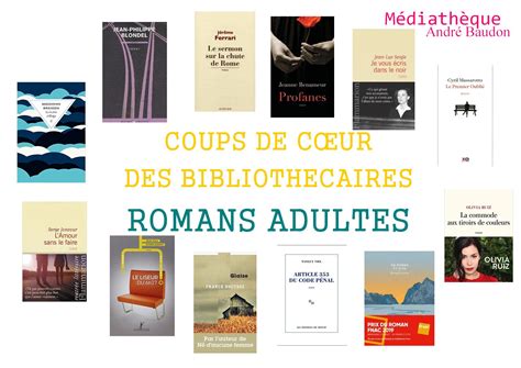 Calam O Coups De Coeur Romans Adultes