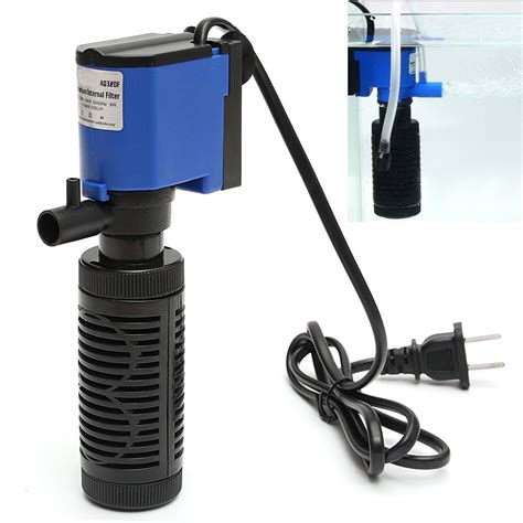 L H En Filtre Fish Tank Aquarium Interne Pompe Eau Pump Pr