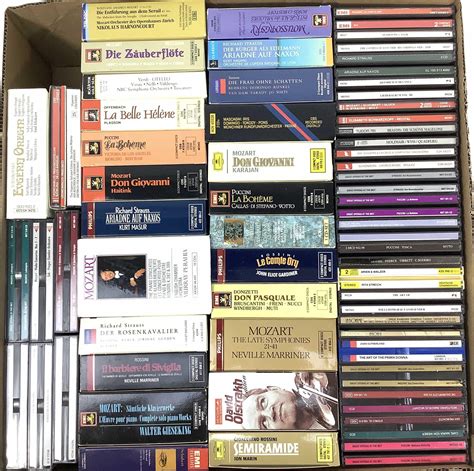 Lot - CD Music With 25 Box Sets, Classical