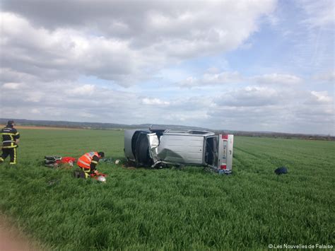 Un accident spectaculaire des blessés légers actu fr