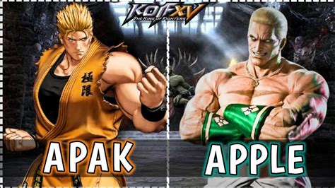 KOFXV⚡APAK VS APPLE ⚡KING OF FIGHTERS 15 ⚡ STEAM REPLY 1080p - YouTube