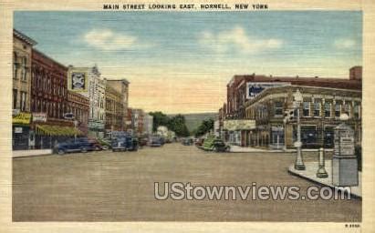 Main Street - Hornell, New York NY Postcard | OldPostcards.com