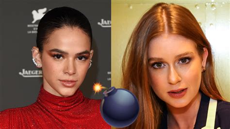 Foto A Suposta Rivalidade Entre Bruna Marquezine E Marina Ruy Barbosa Ganhou Um Novo Capítulo