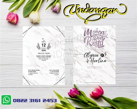 Limited Wa 0822 3161 2453 Undangan Hajatan Aman Undangan Hardcover