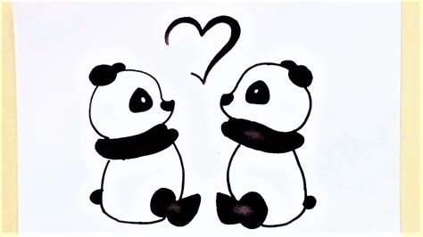 Easy Cute Panda Drawing Ideas