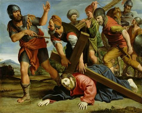 The Way Of The Cross Seventh Station Jesus Falls The Second Time R