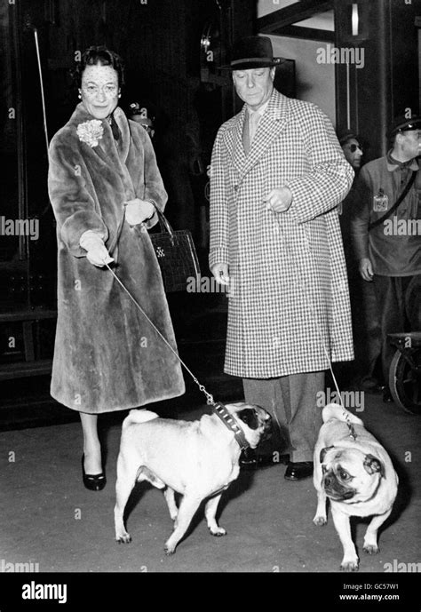 Royalty Duke Of Duchess Of Windsor Paris Stock Photo Alamy