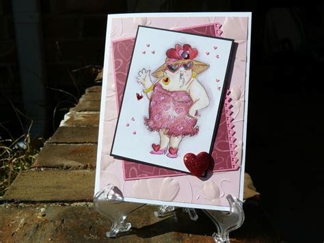 Hot Mama Monthly Challenge For Feb By SuzyS1104 Cards And Paper