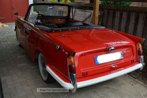 1964 Triumph Herald 1200 Convertible (Convertible) LHD - Car Photo and Specs