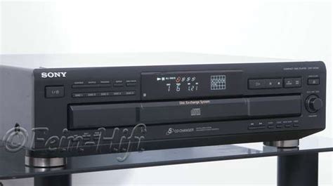 Sony CDP CE335 5 Fach CD Wechlser Mit Digitalausgang