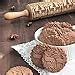 Amazon Christmas Wooden Rolling Pins Deeply Engraved Embossing