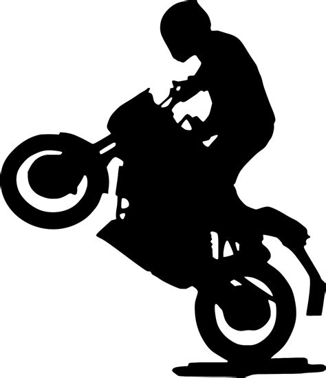 Svg Moto Posterior Motocicleta Jinete Imagen E Icono Gratis De Svg