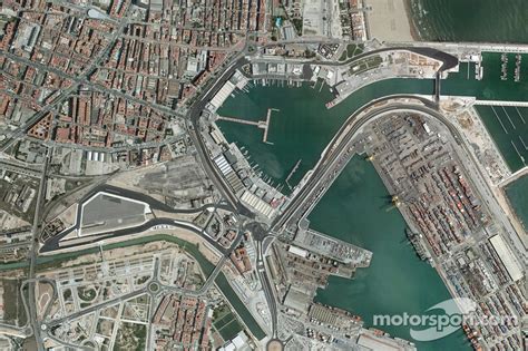 Valencia Grand Prix Circuit aerial view at Valencia Grand Prix Circuit ...