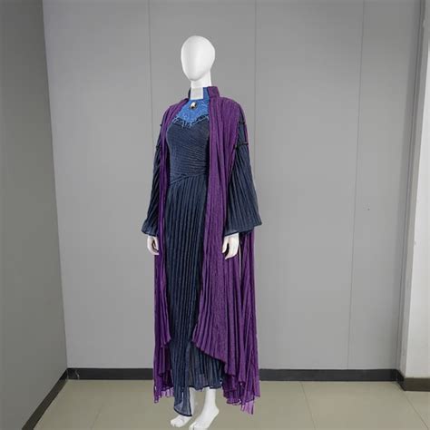 Agatha Harkness Cosplay Costume Wanda Vision Outfit Dress Etsy