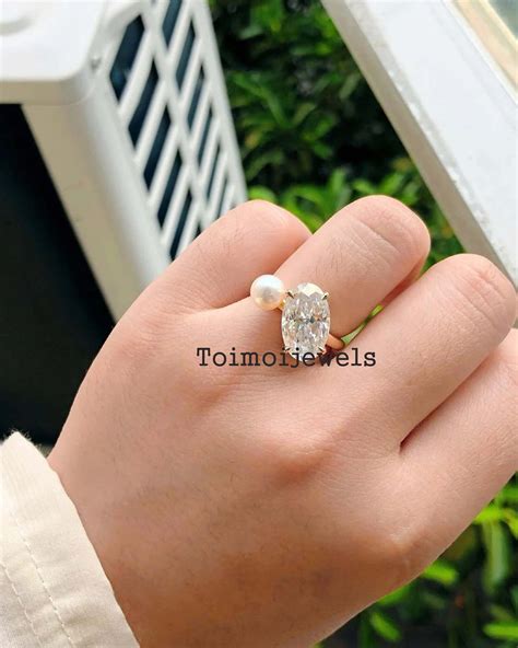 Ariana Grande Engagement Ring Unique Toi Et Moi Ring Ctw Etsy