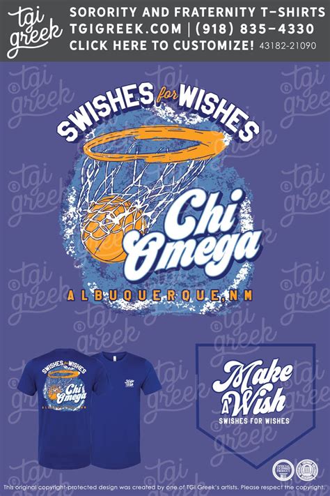 Chi Omega - UNM Swishes for Wishes - TGI Greek