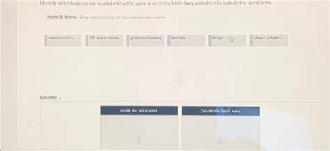 Solved Identify which features are located within the spiral | Chegg.com