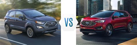 2019 Ford Ecosport Vs Edge