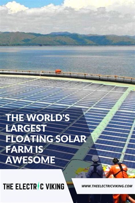 The World S LARGEST Floating Solar Farm Is AWESOME