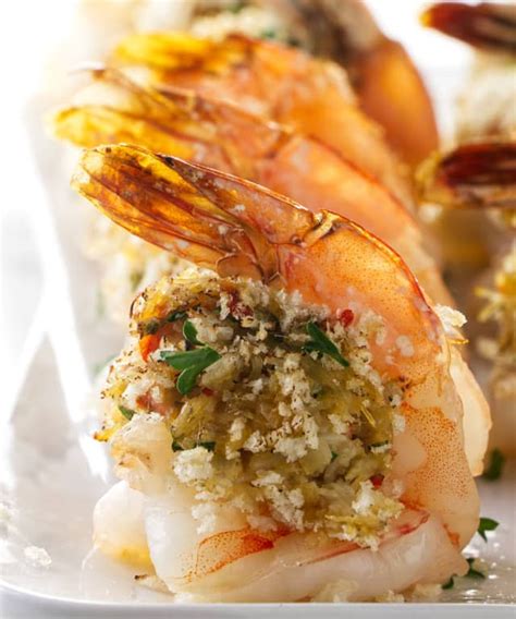 Crab Stuffed Shrimp Punchfork