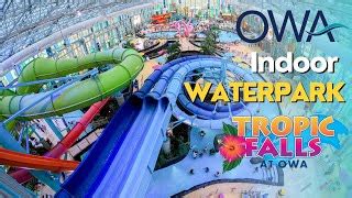 K Tropic Falls At Owa Indoor Waterpark Outdoor Theme Park Foley