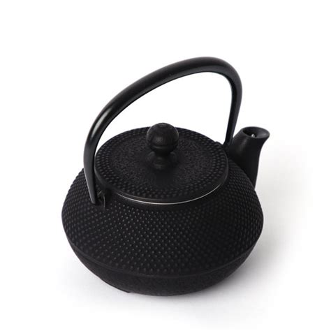 Iwachu Tetsu Kyusu Arare Black 320ml