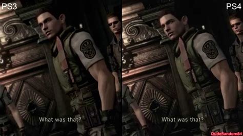 Resident Evil Hd Remaster Ps Vs Ps Graphics Comparison Youtube