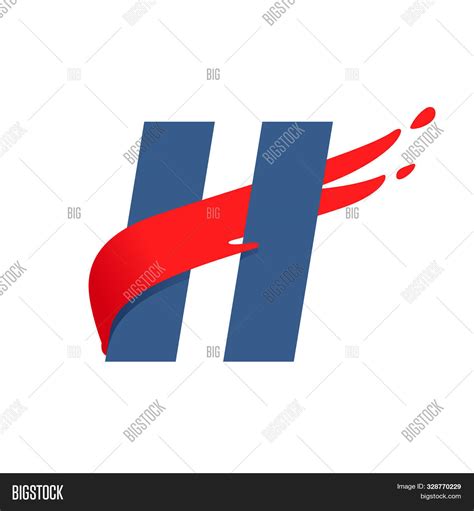 Letter H Sports Logo