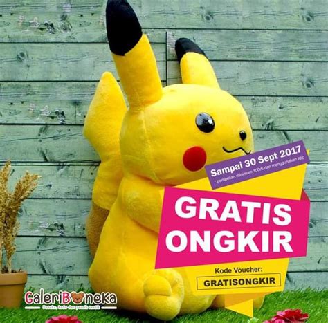 Gambar Boneka Pikachu Besar Pulp