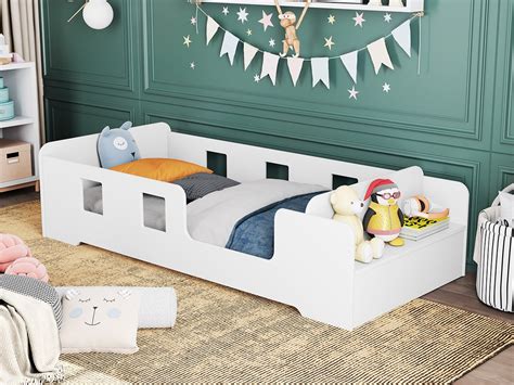 Cama Infantil De Criança - Cama Infantil de Criança Montessoriana Manu com Colchão | MadeiraMadeira